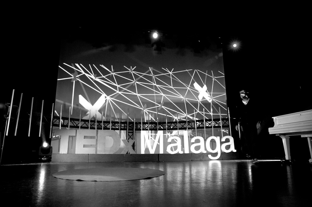Escenario de TEDxMálaga